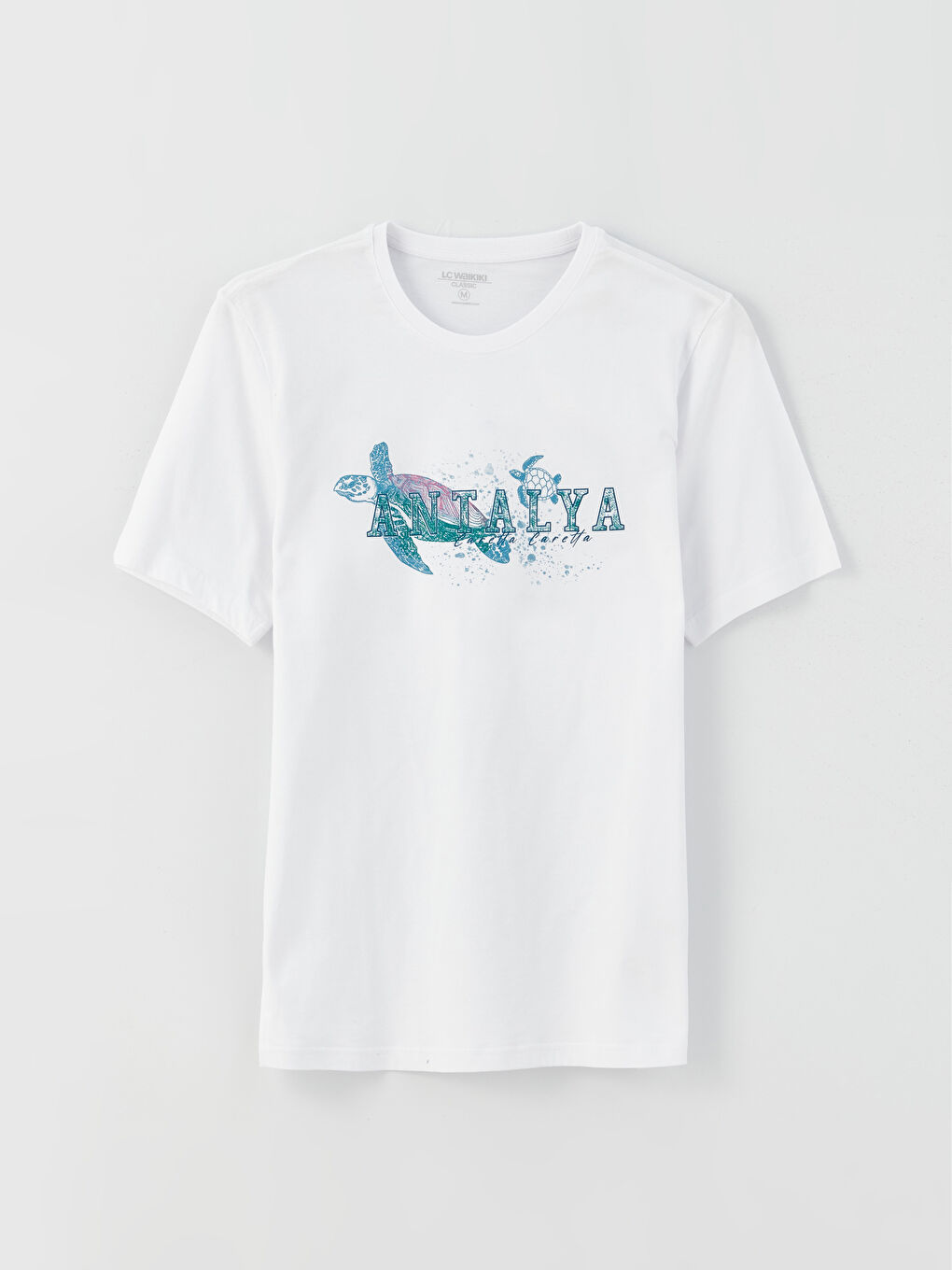 SOUTHBLUE Crew Neck Short Sleeve Antalya Printed Jersey Men's T-Shirt -S3IN43Z8-Q6K