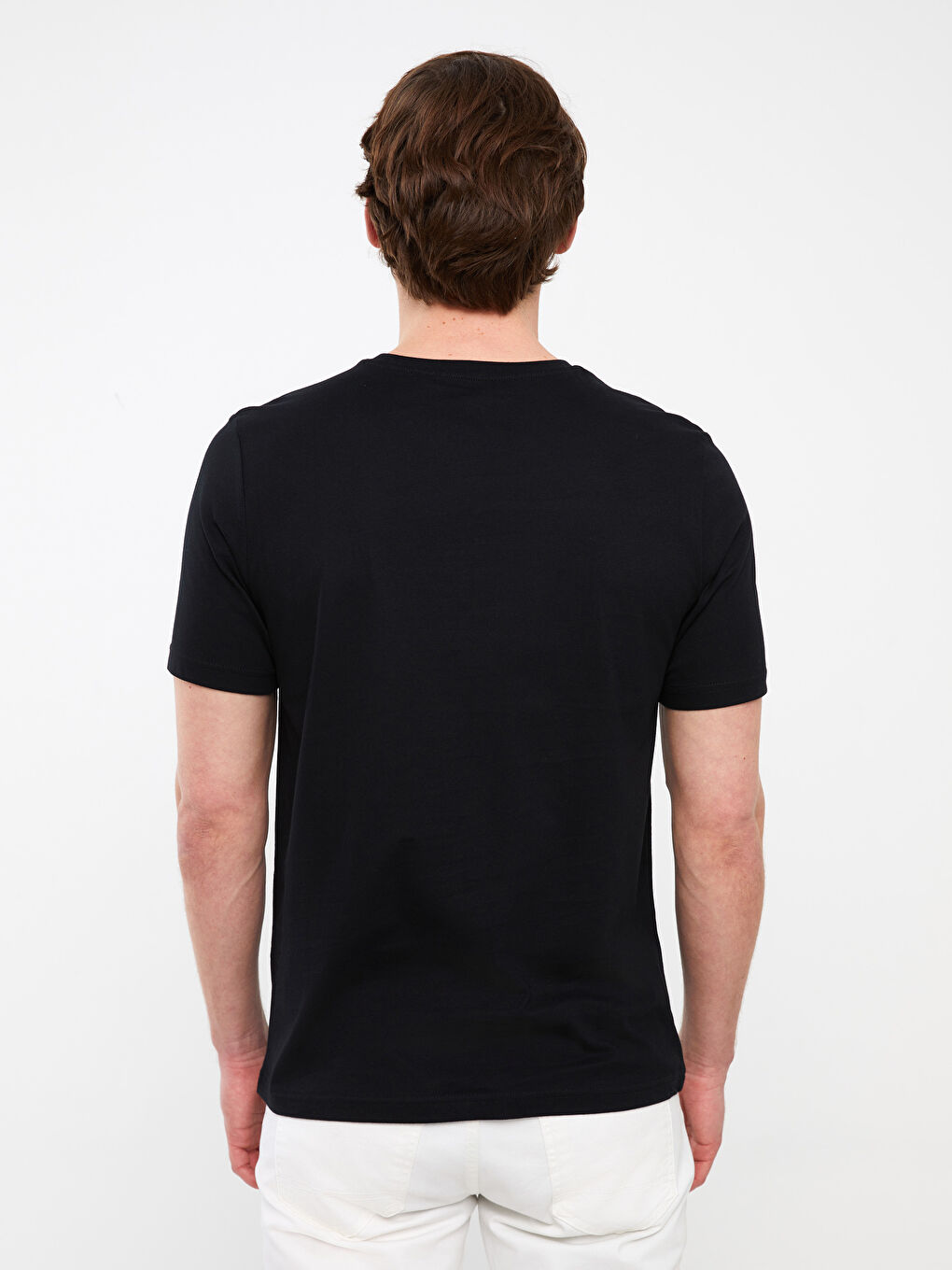 Crew Neck Short Sleeve Alanya Printed Jersey Men's T-Shirt-4