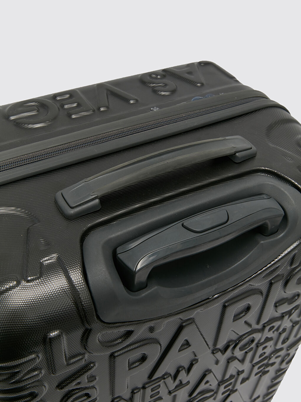 Antrasit Kilit Detaylı Küçük Boy Valiz-3