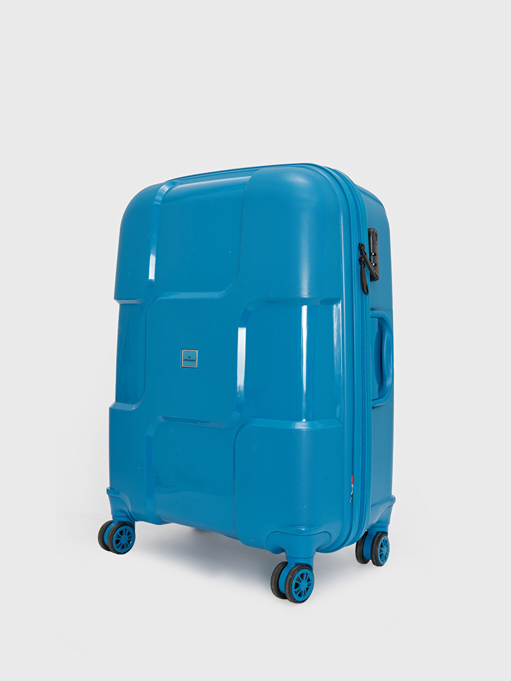 Mavi Kilit Detaylı Orta Boy Valiz-1