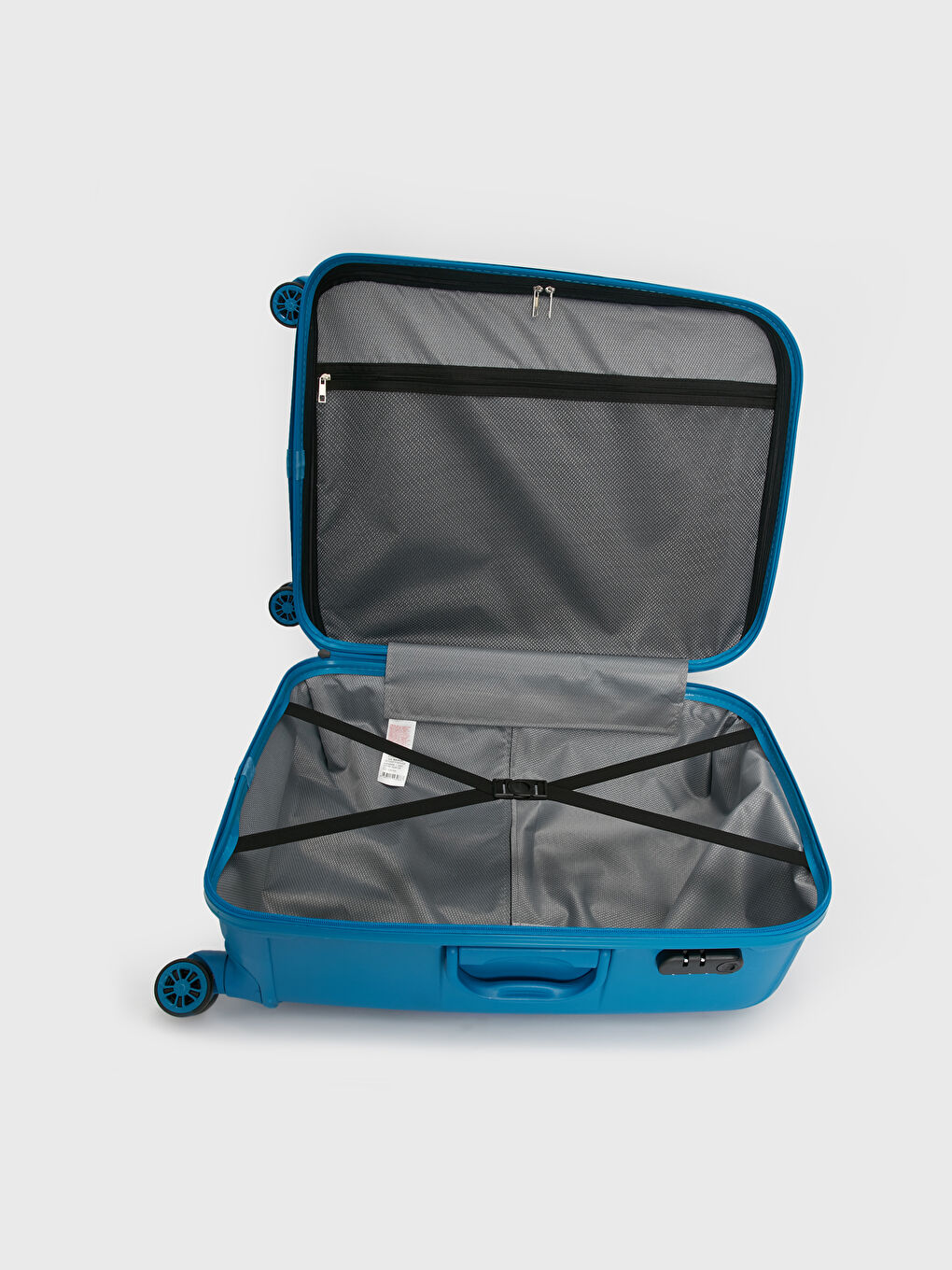 Mavi Kilit Detaylı Orta Boy Valiz-3