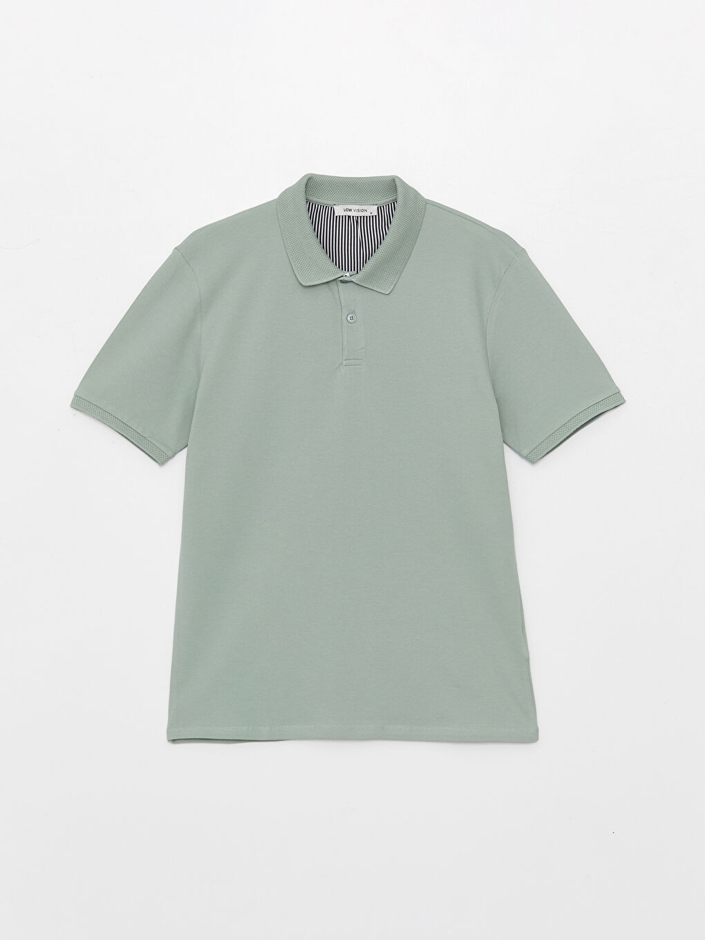 LCW Vision T-shirt en piqué à manches courtes et col polo pour homme -S3IO03Z8-J1R