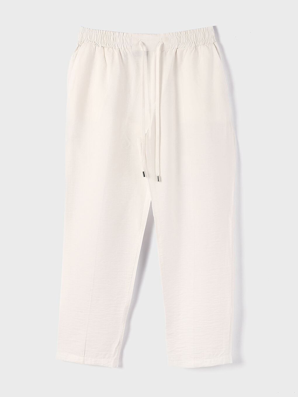 بنطلون سادة كاروت فيت بخصر مرن للسيدات