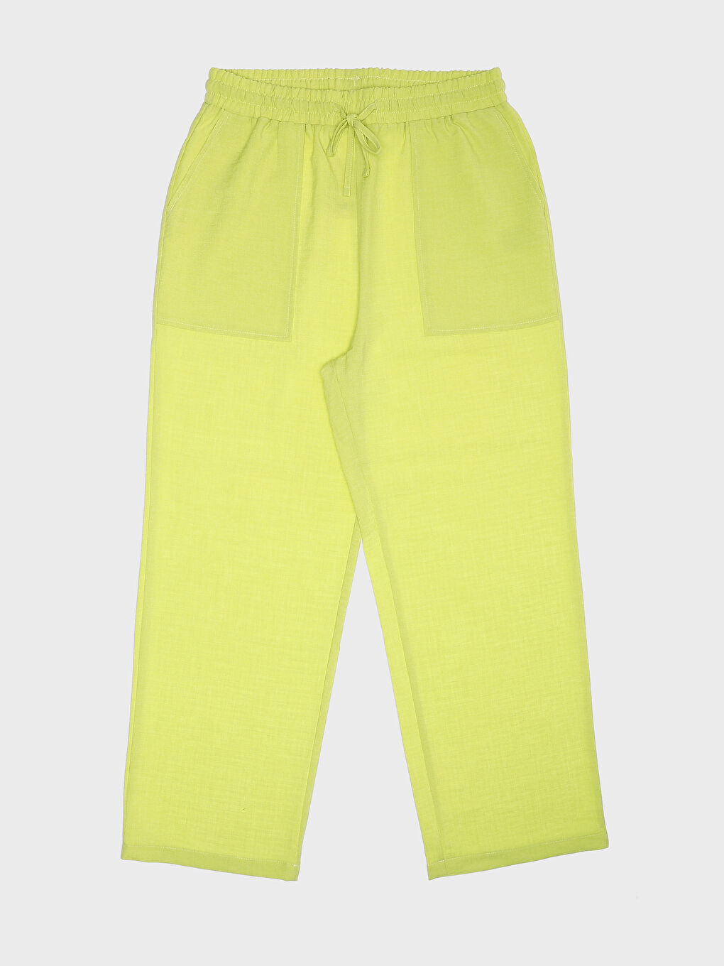 Elasticated Waist Loose Fit Muslin Women's Trousers