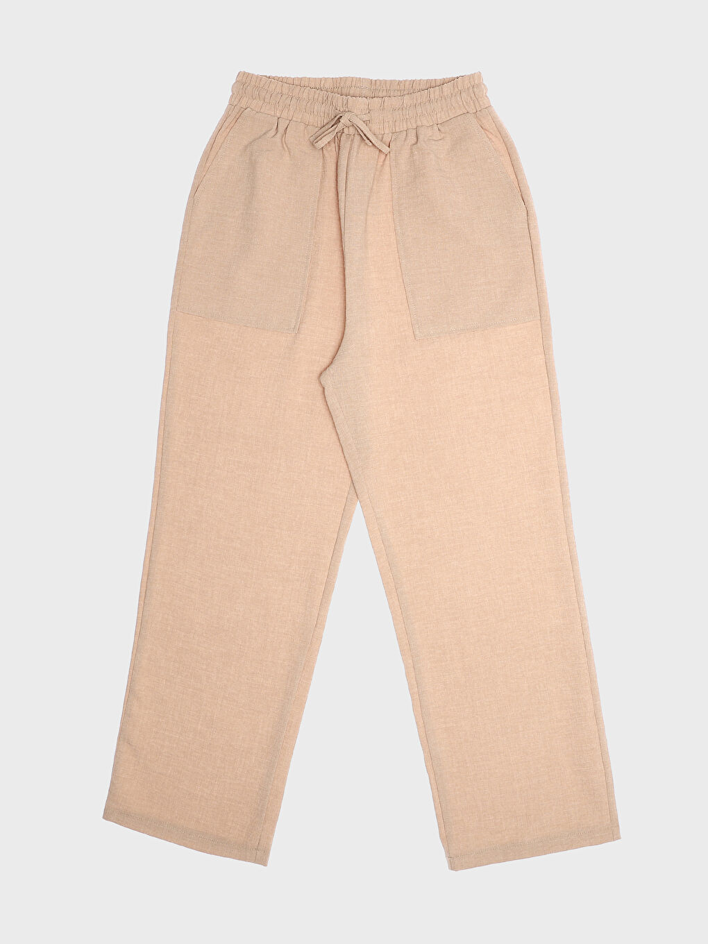 Elasticated Waist Loose Fit Muslin Women's Trousers