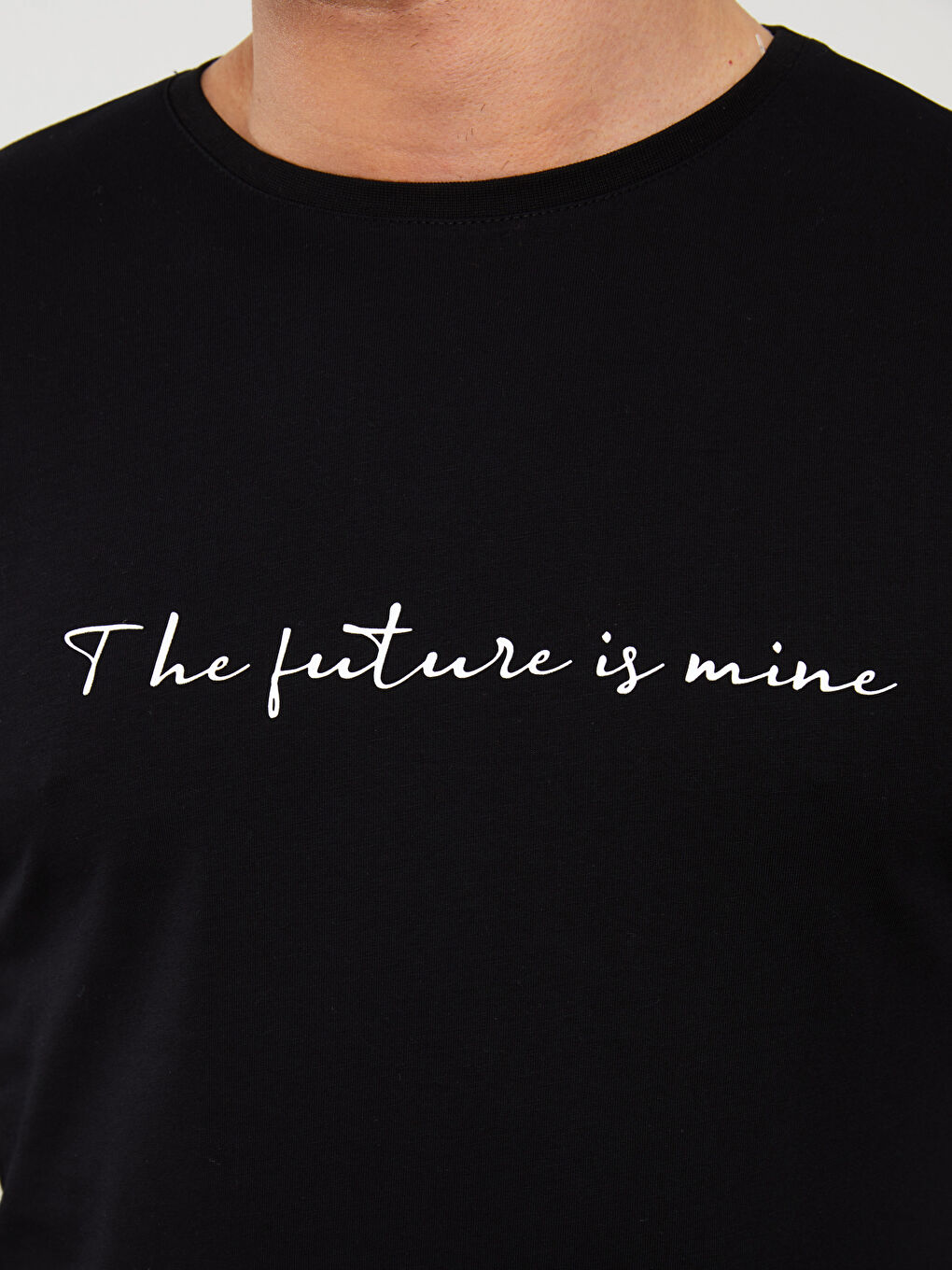 Siyah Standart Kalıp Erkek Pijama Takımı-3