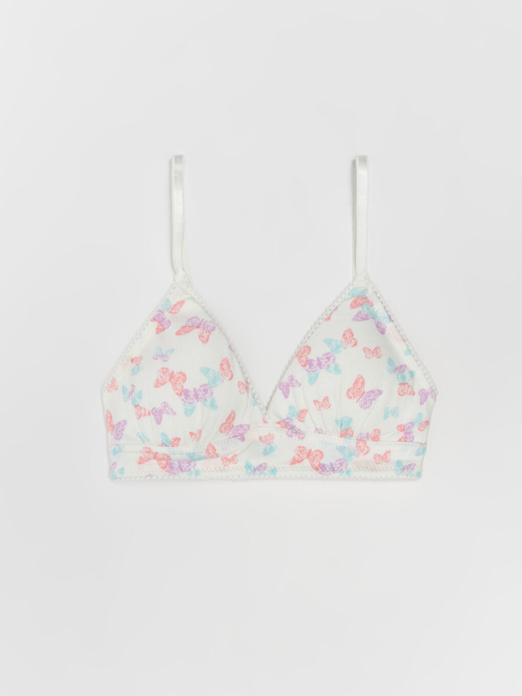 Printed Girls' Bustier -S3IP69Z4-LRA
