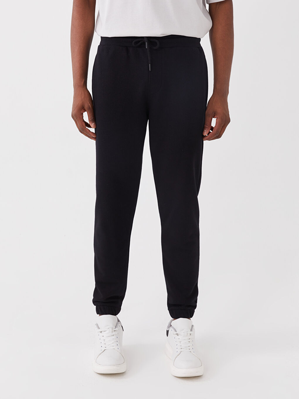 Siyah Slim Fit Erkek Jogger Eşofman Altı-2