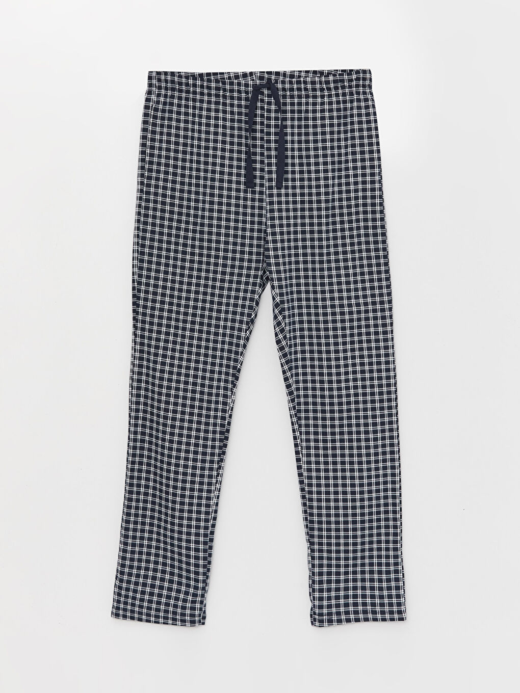 Regular Fit Plaid Men's Pyjama Set-7