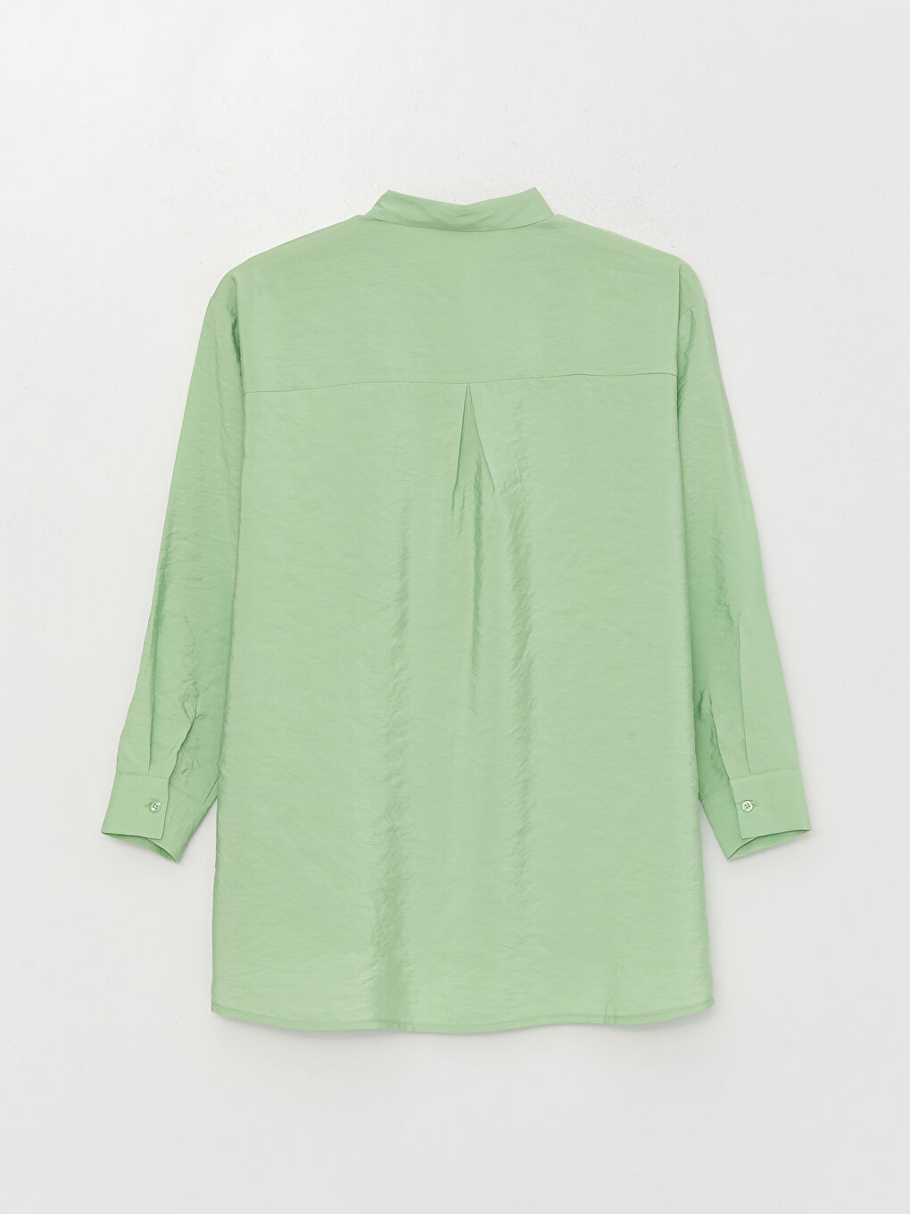 LCW Modest Plain Long Sleeve Oversize Women's Shirt Tunic -S3IS59Z8-SVQ