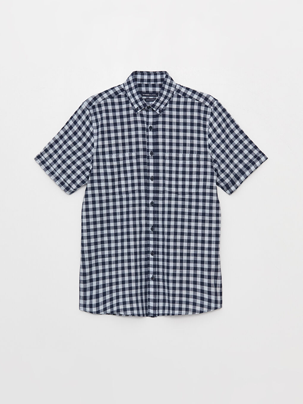 Regular Fit Short Sleeve Men's Shirt-5