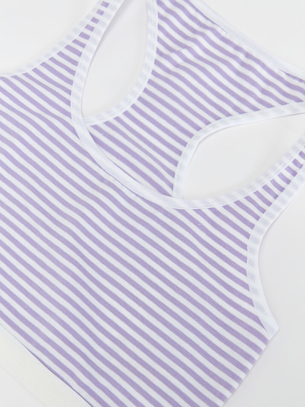 Trägerloses Baumwoll-Bustier für Mädchen, 2er-Pack-2