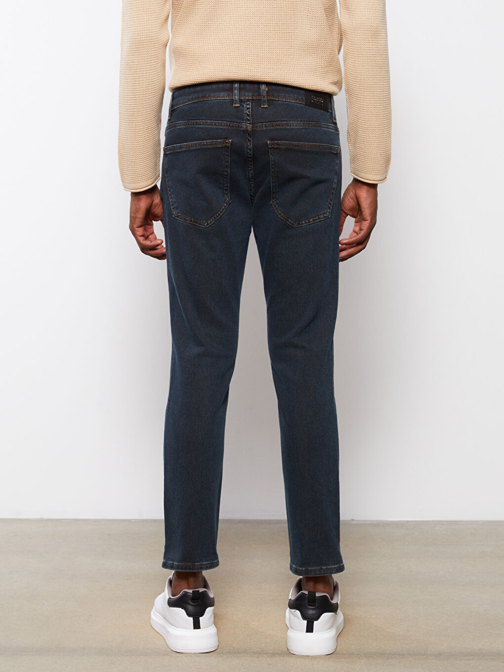 Yeşil 750 Slim Fit Erkek Jean Pantolon-4