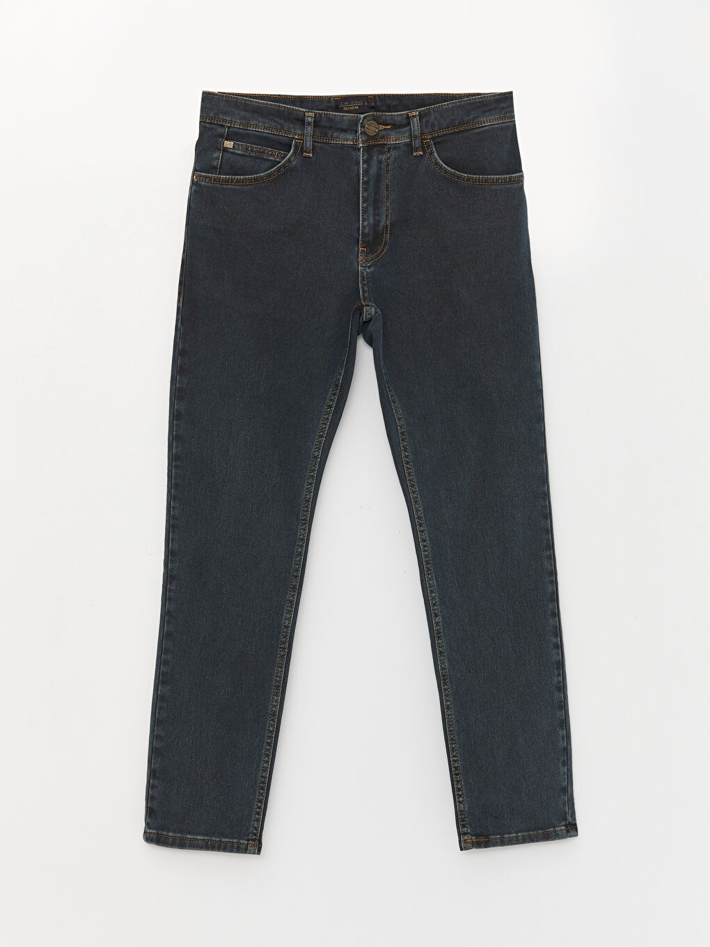 Yeşil 750 Slim Fit Erkek Jean Pantolon-5