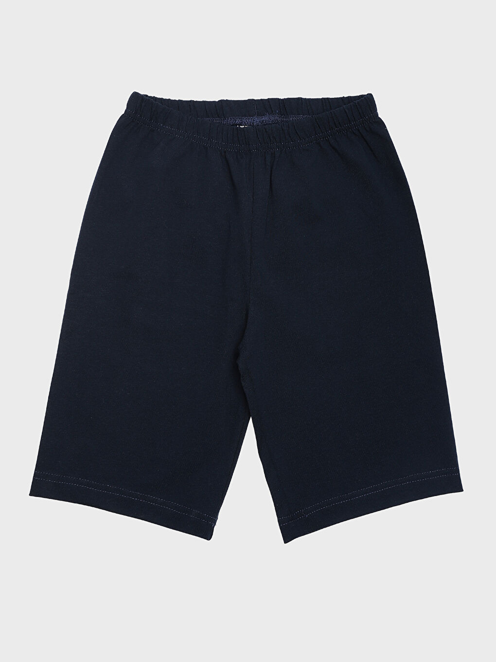 طقم بيجامة شورت بأكمام قصيرة مطبوع بياقة دائرية للأولاد-2