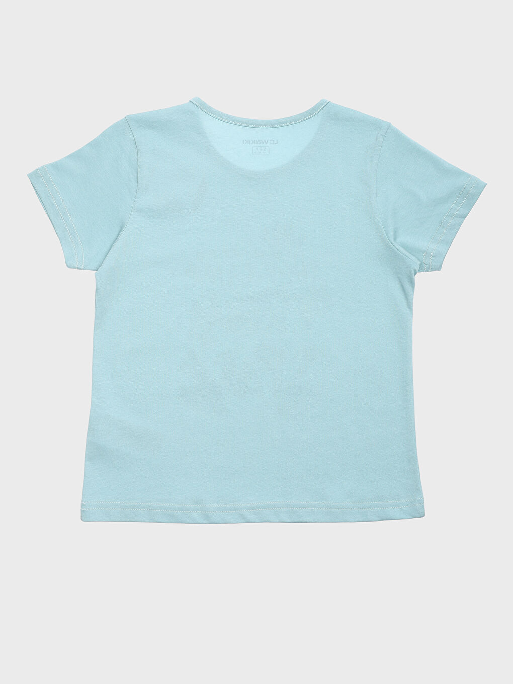 طقم بيجامة شورت بأكمام قصيرة مطبوع بياقة دائرية للأولاد-3