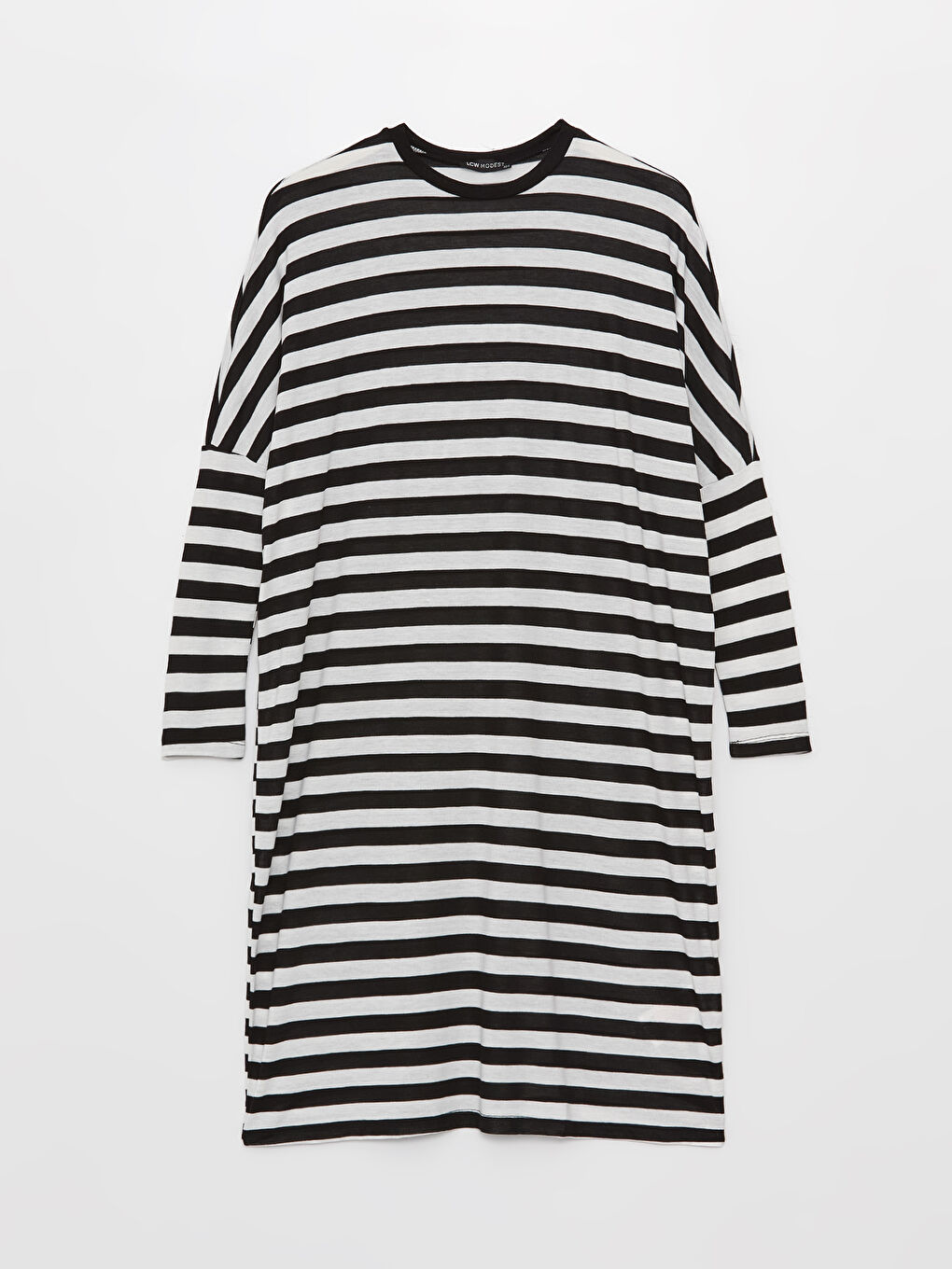 Tunique Sweatshirt Rayée Pour Femmes Surdimensionnée-5