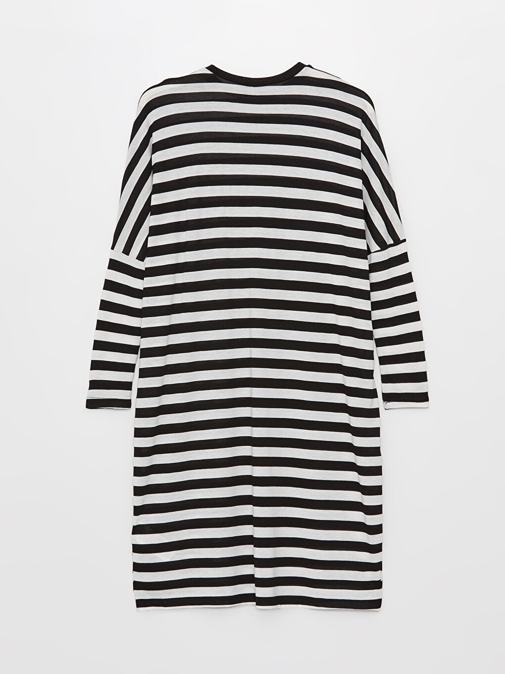 Tunique Sweatshirt Rayée Pour Femmes Surdimensionnée-6