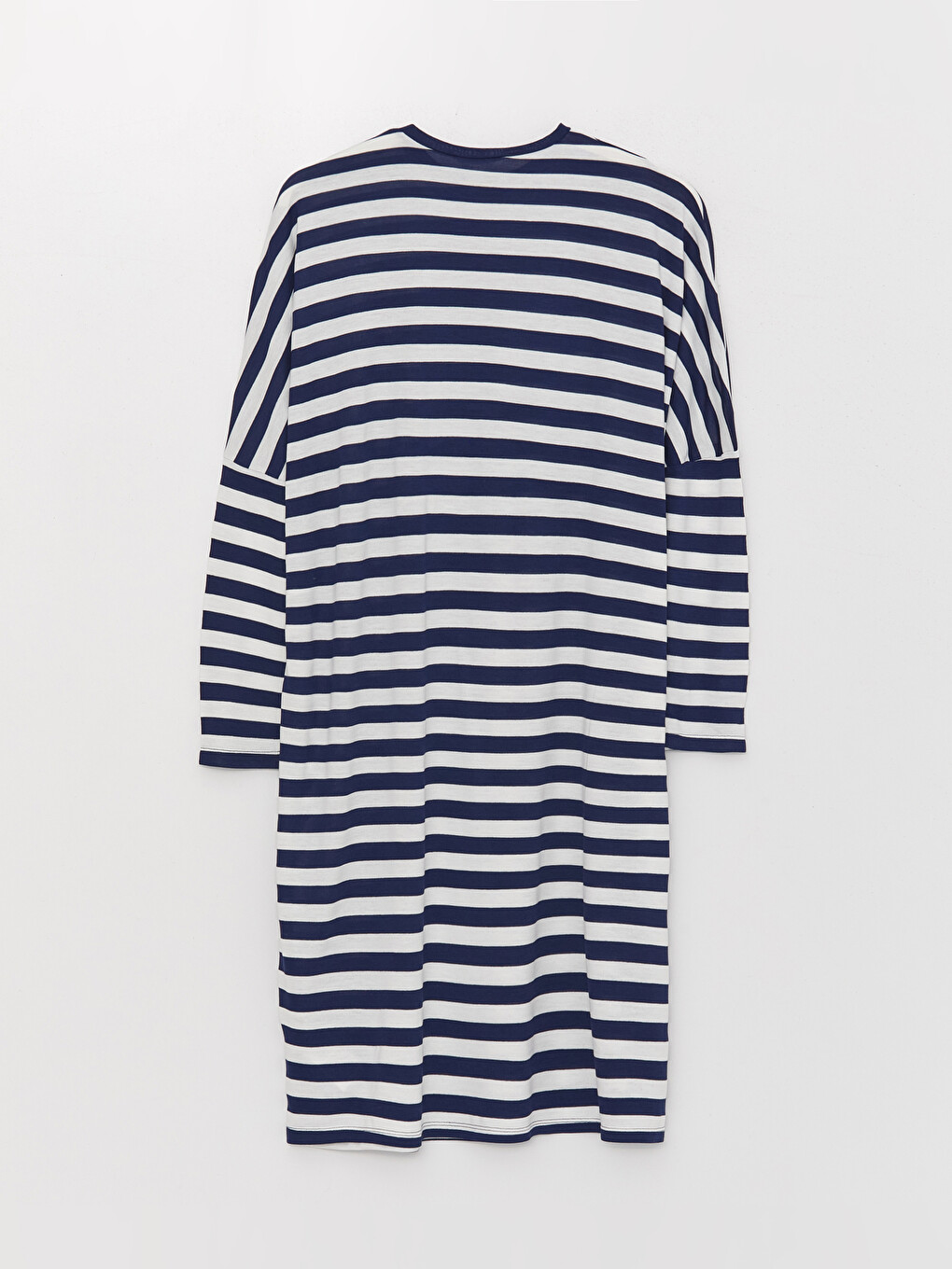 Striped Oversize Women's Sweatshirt Tunic-9