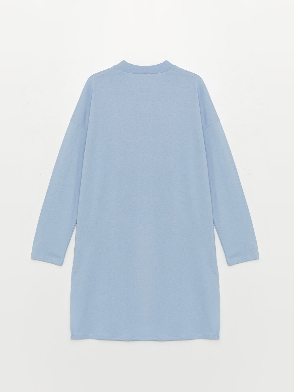 Standing Collar Embroidered Long Sleeve Women's Tunic-6