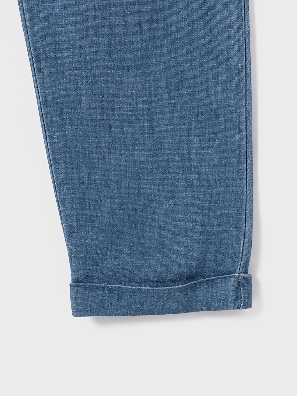 جينز بخصر مرن وقصة مستقيمة للسيدات-6