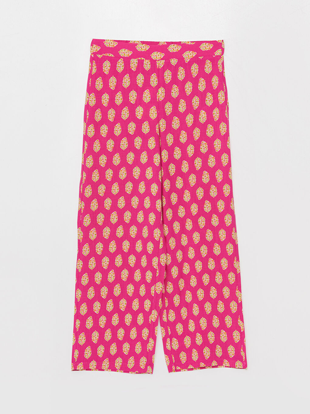 Elasticated Waist Relaxed Fit Women's Trousers-5