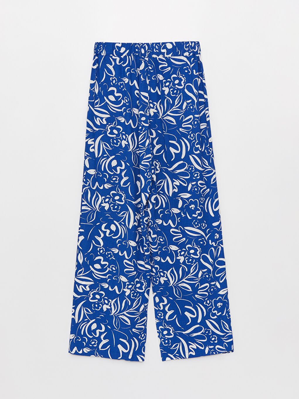 Elasticated Waist Relaxed Fit Women's Trousers-6