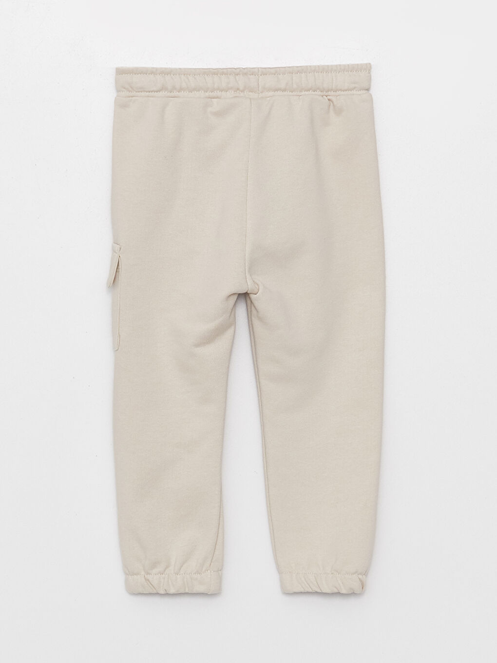 Gri Beli Lastikli Basic Erkek Bebek Eşofman Altı-1