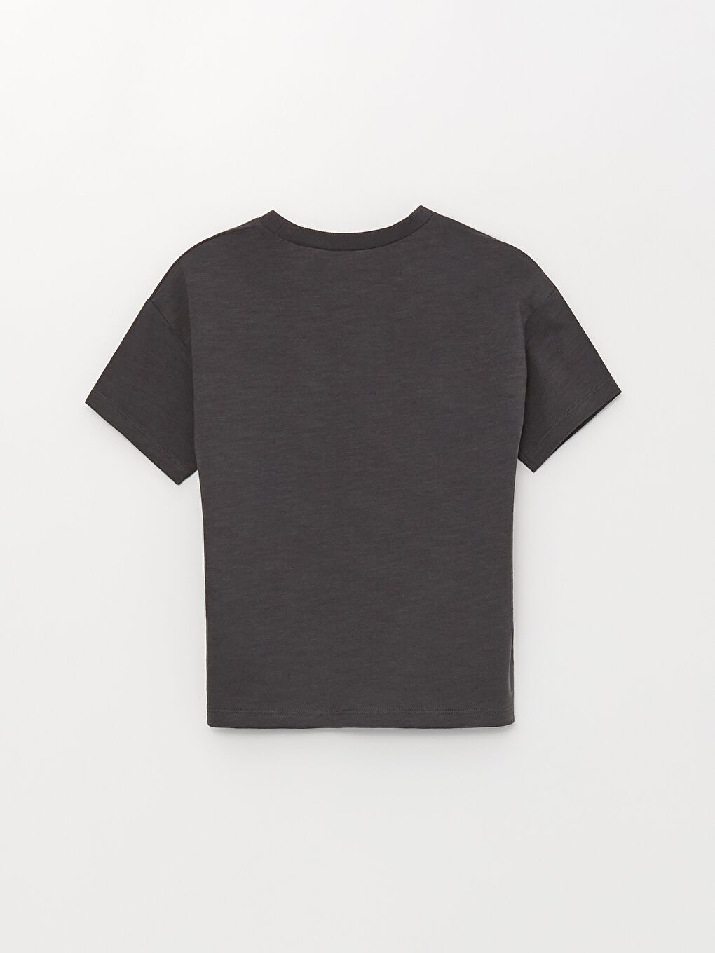 Crew Neck Short Sleeve Mickey Mouse Printed Baby Boys' T-Shirt-1