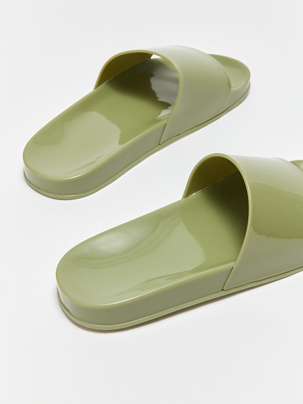 Однополосные Женские Тапочки-4