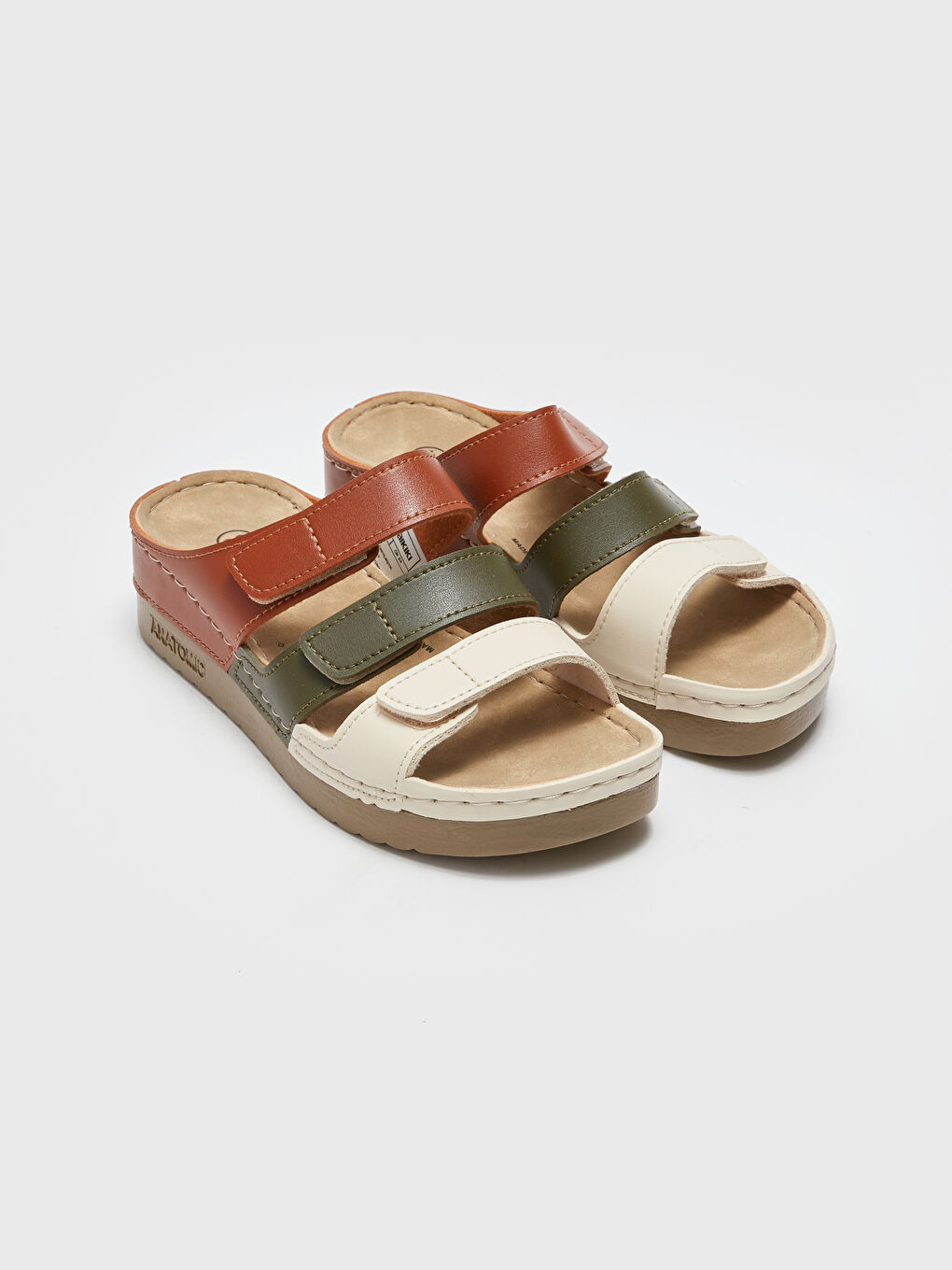 LCW STEPS Color Block Women's Slippers -S3IV96Z8-F9C