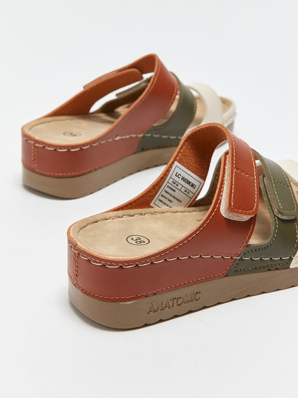 LCW STEPS Color Block Women's Slippers -S3IV96Z8-F9C