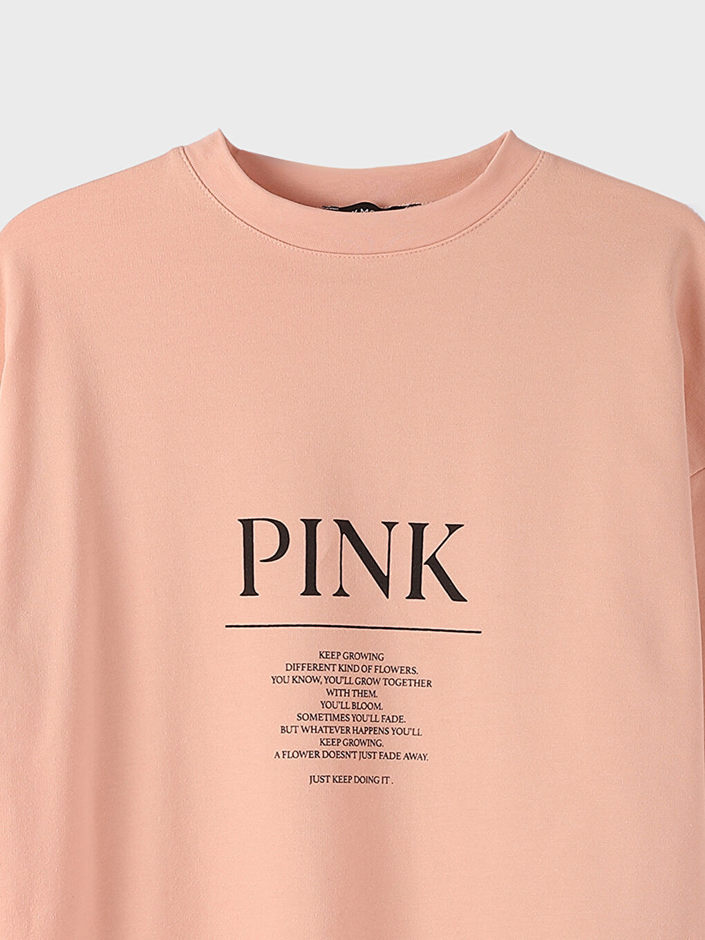 Women's Stand Collar Printed Long Sleeve Tunic-1