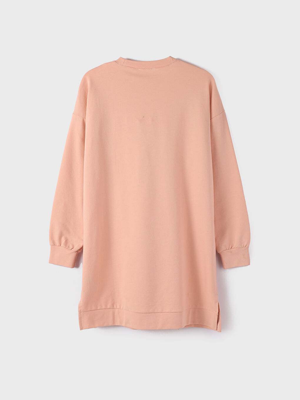 Women's Stand Collar Printed Long Sleeve Tunic-2