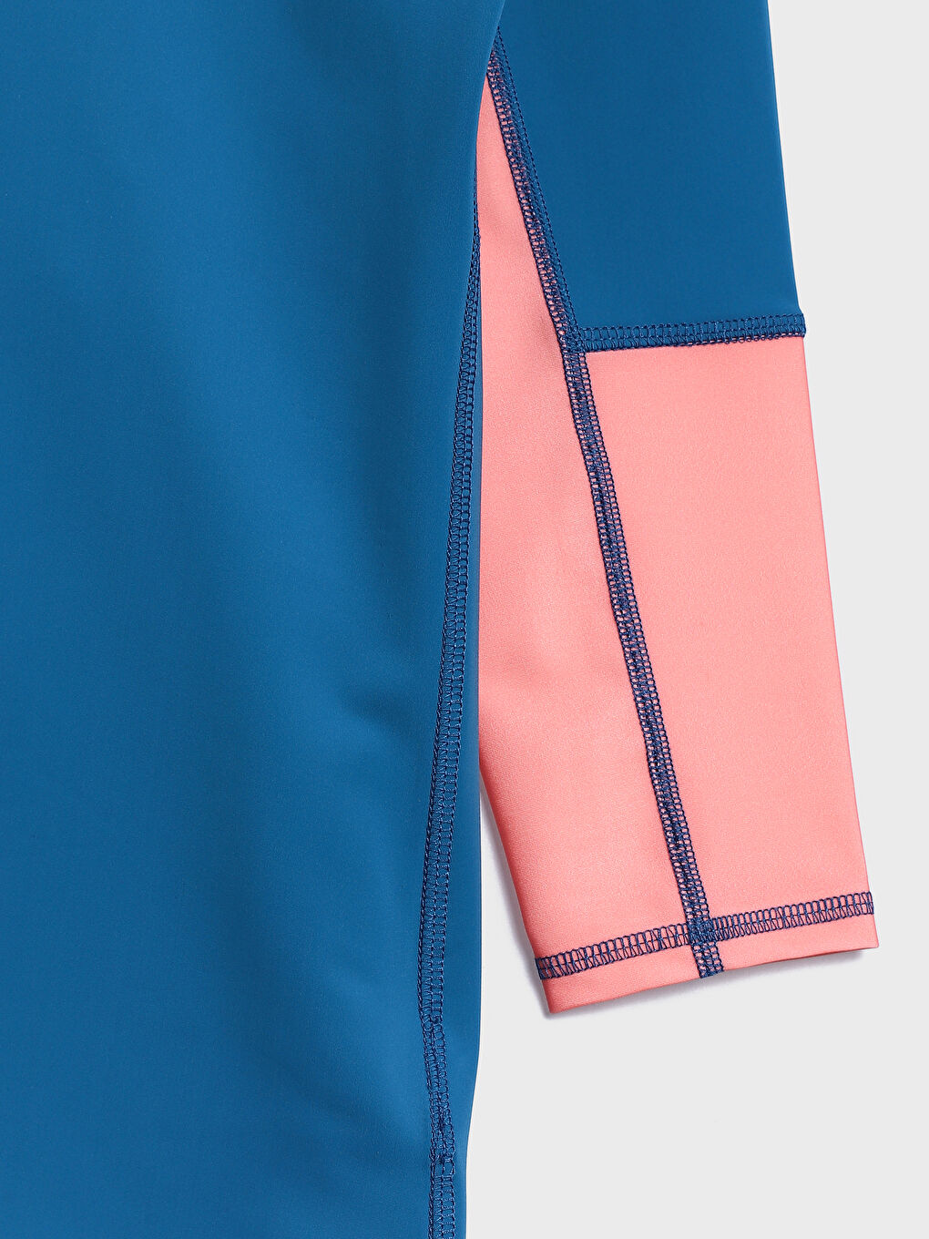 Crew Neck Straight Long Sleeve Women Hijab Swimsuit Set-5