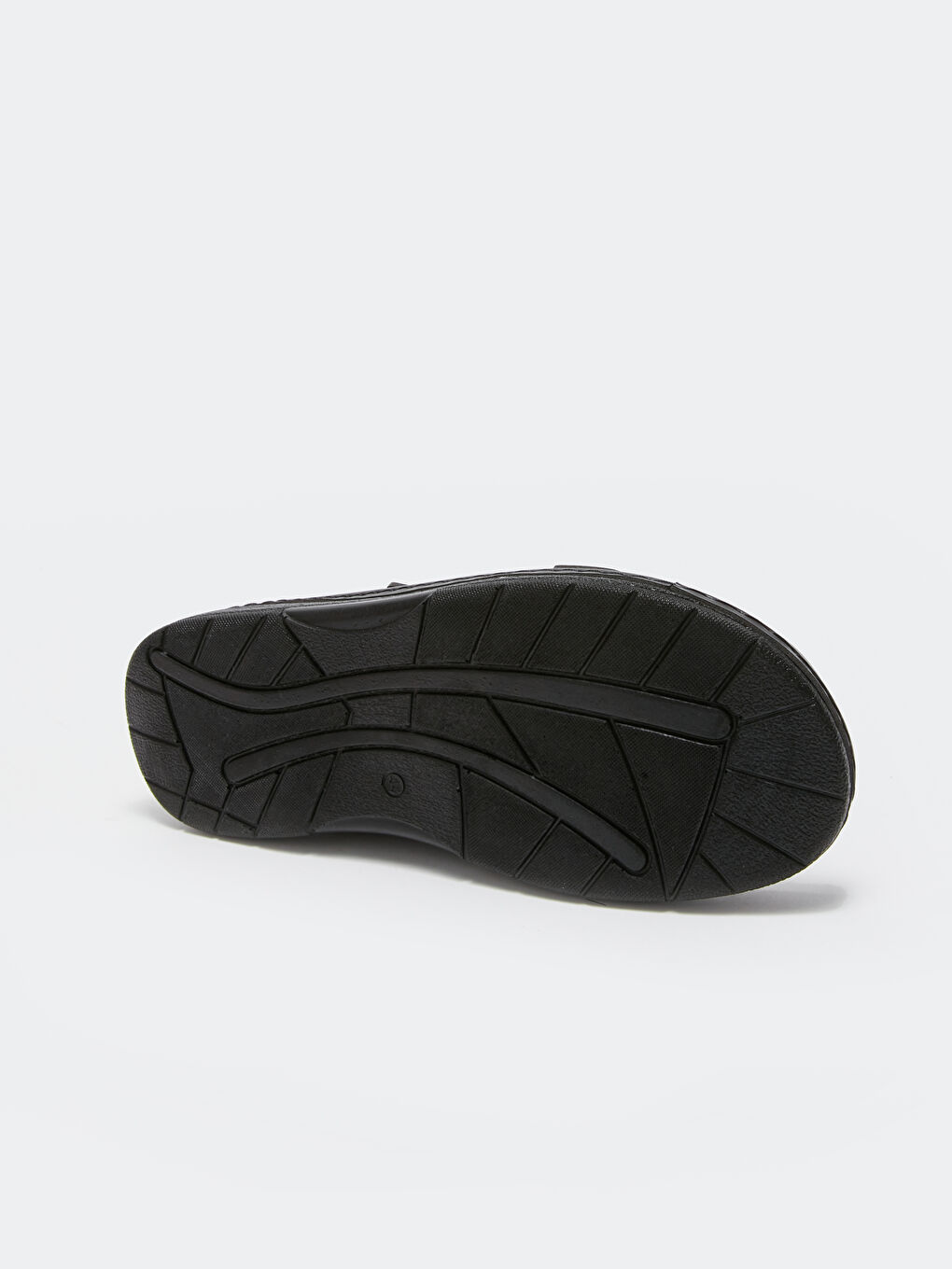 Faux Leather Double Strap Men's Slippers-3