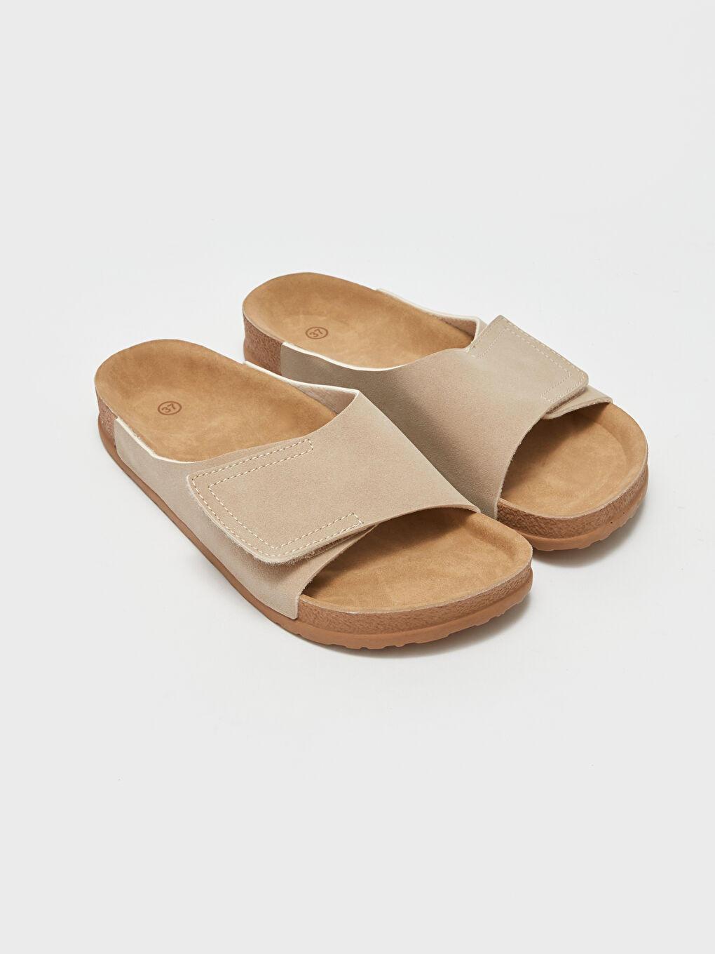 LCW STEPS Single-Strap Velcro Women's Slippers -S3IY28Z8-VFK