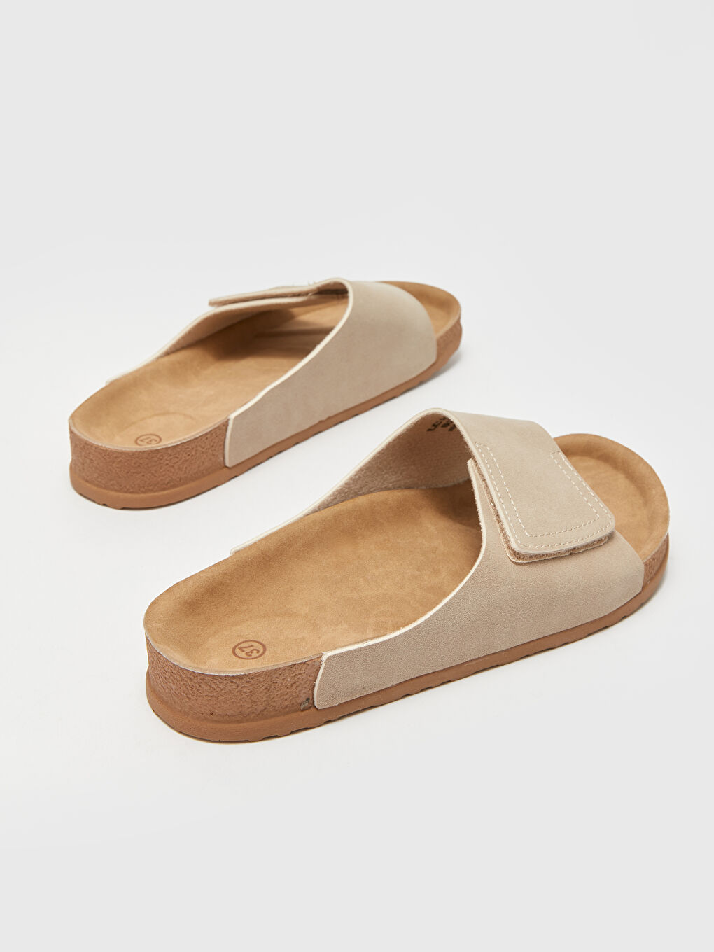 LCW STEPS Single-Strap Velcro Women's Slippers -S3IY28Z8-VFK