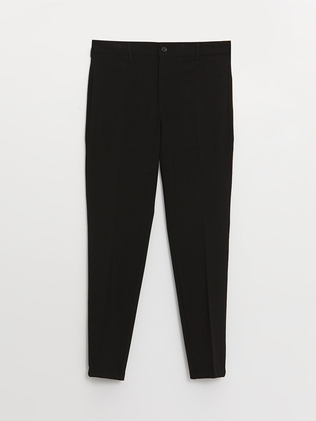 Siyah Slim Fit Erkek Pantolon-5