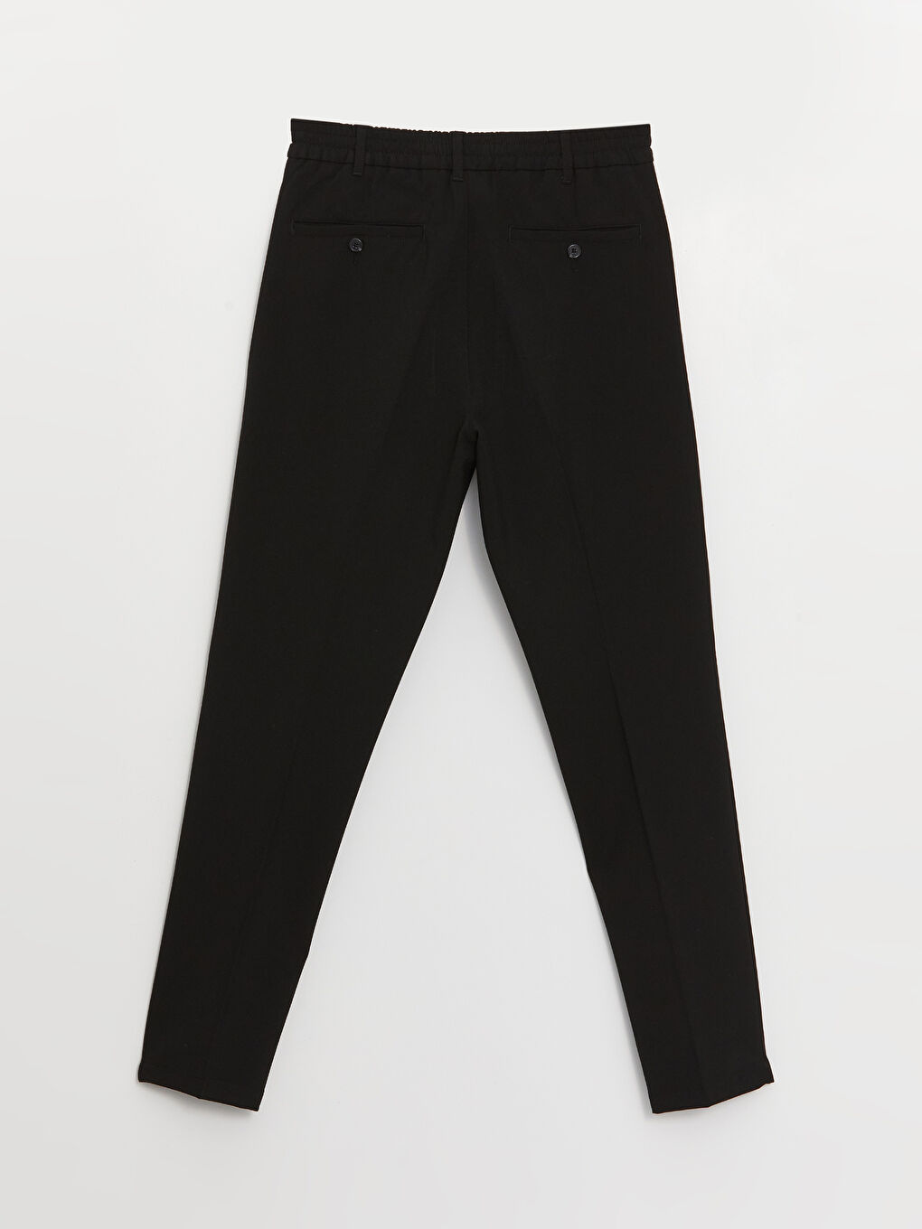 Siyah Slim Fit Erkek Pantolon-6