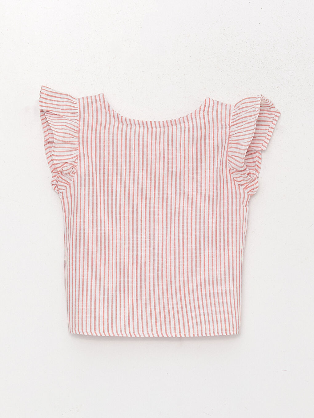 Шаршы жағалы жолақты қыз бала жейде-3