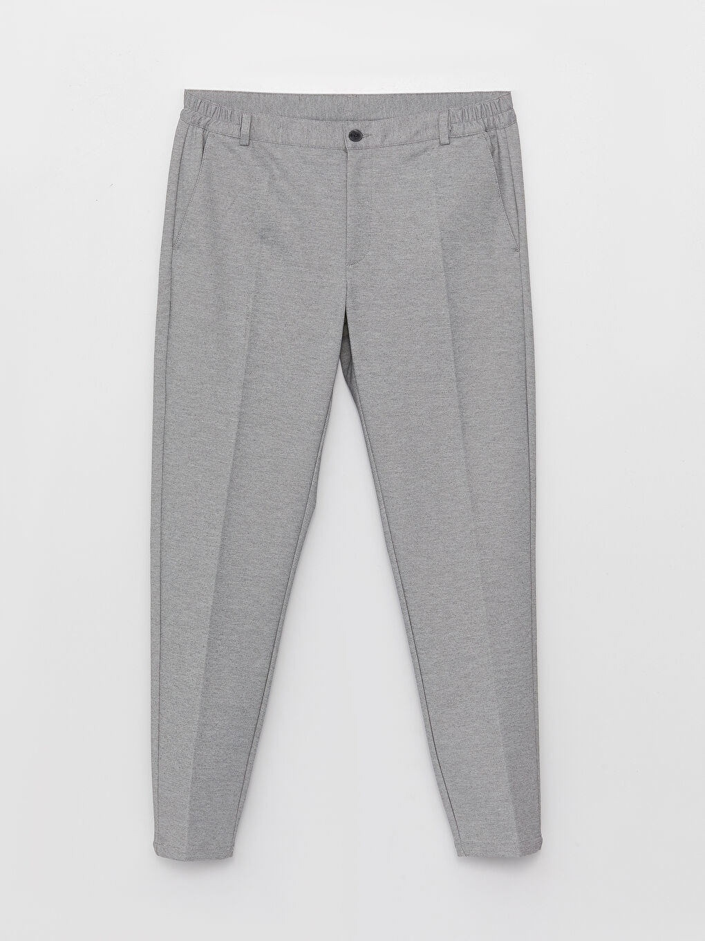 Gri Slim Fit Erkek Pantolon-5