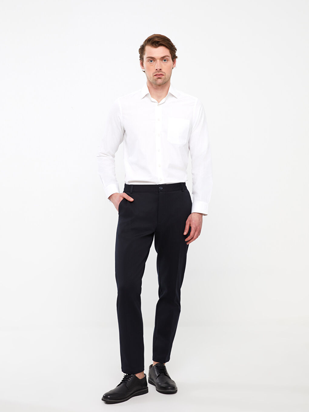 Lacivert Slim Fit Erkek Pantolon
