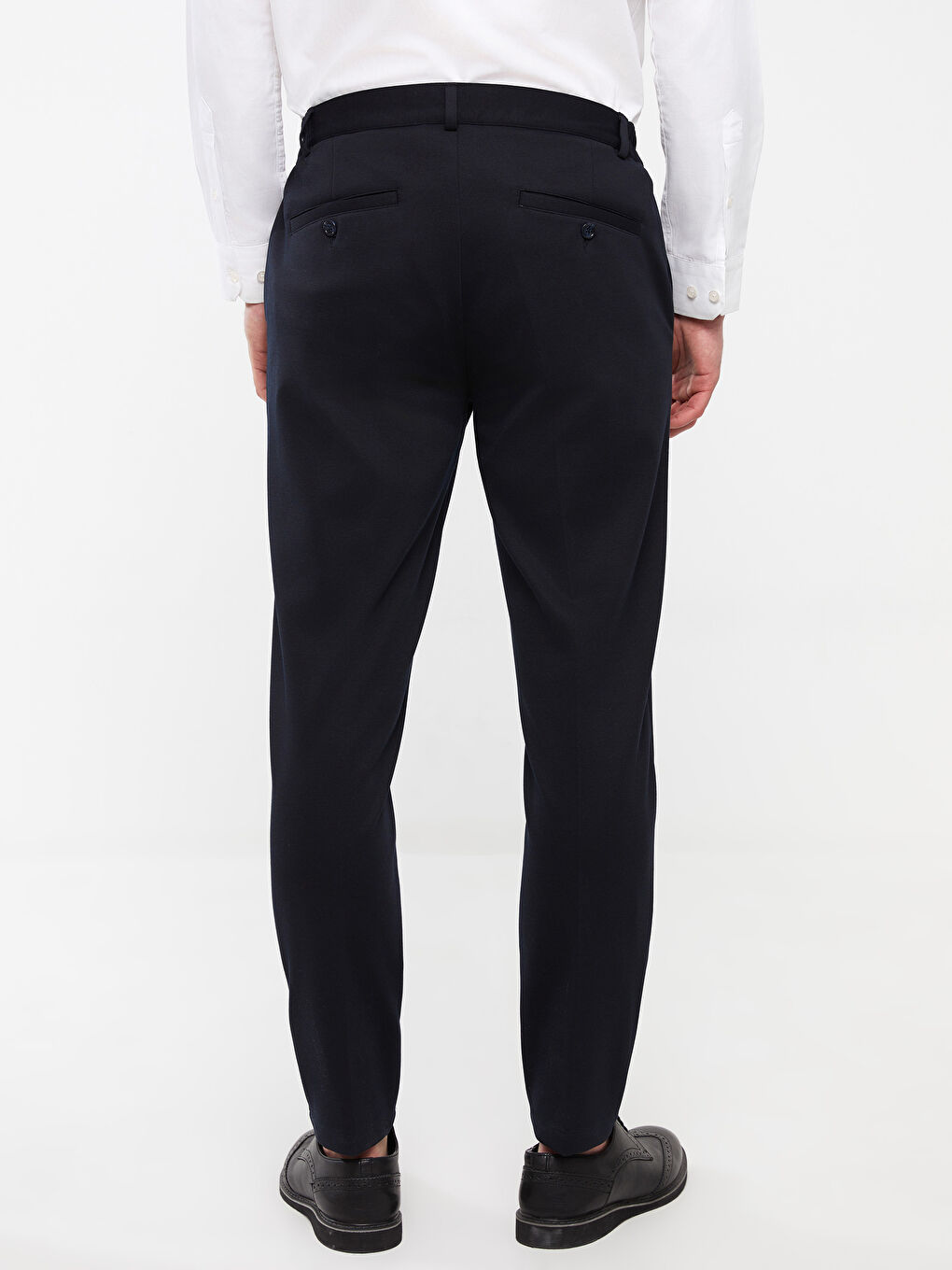 Lacivert Slim Fit Erkek Pantolon-4