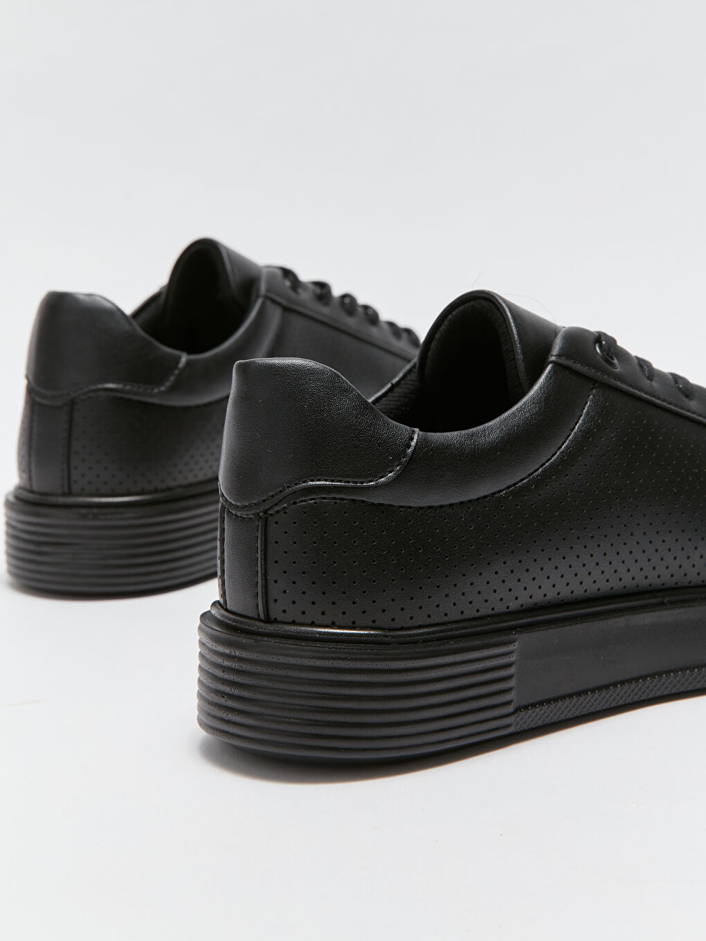 Faux Leather Men's Sports Shoes-4