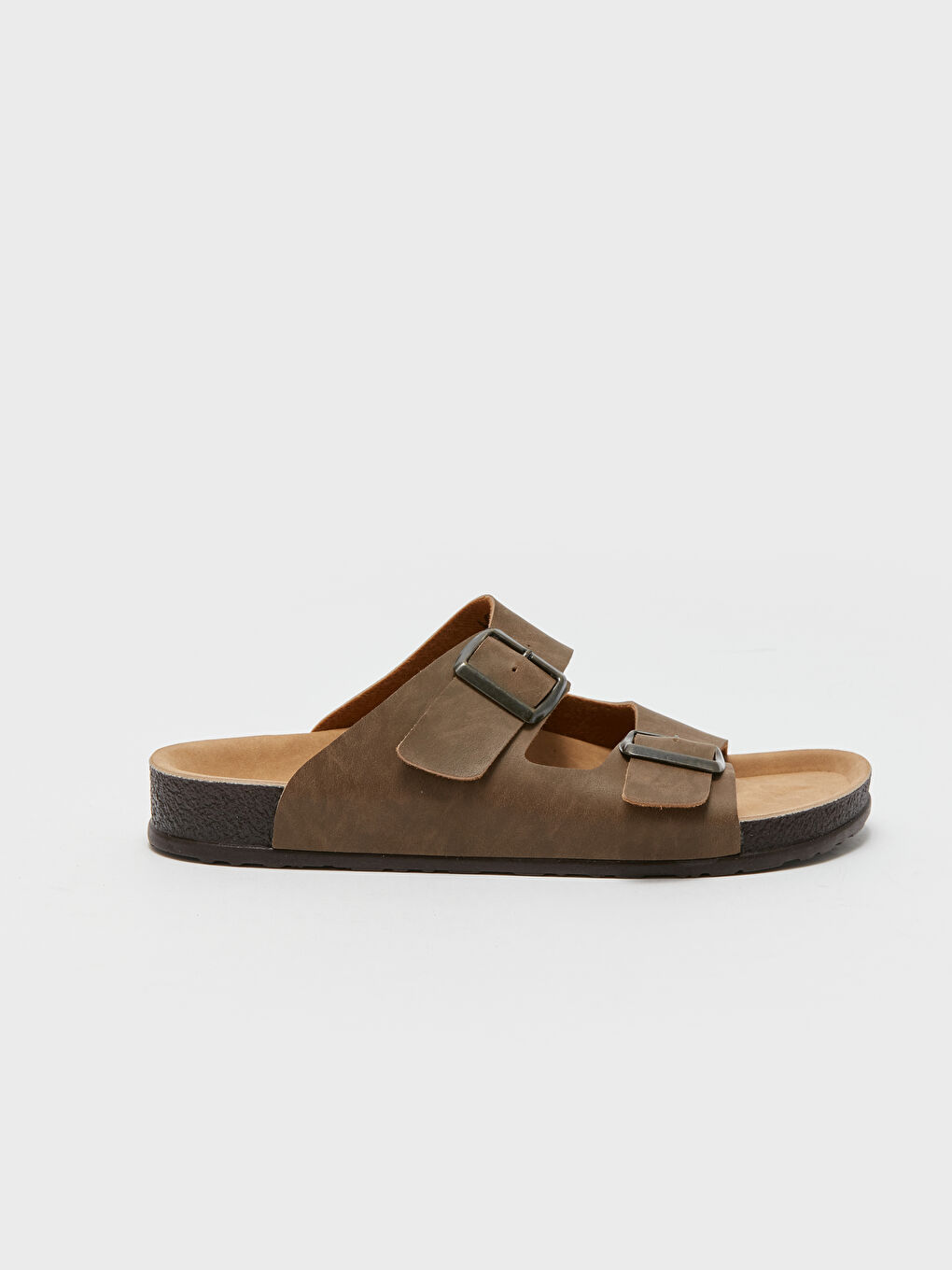 Faux Leather Men's Sandals-3
