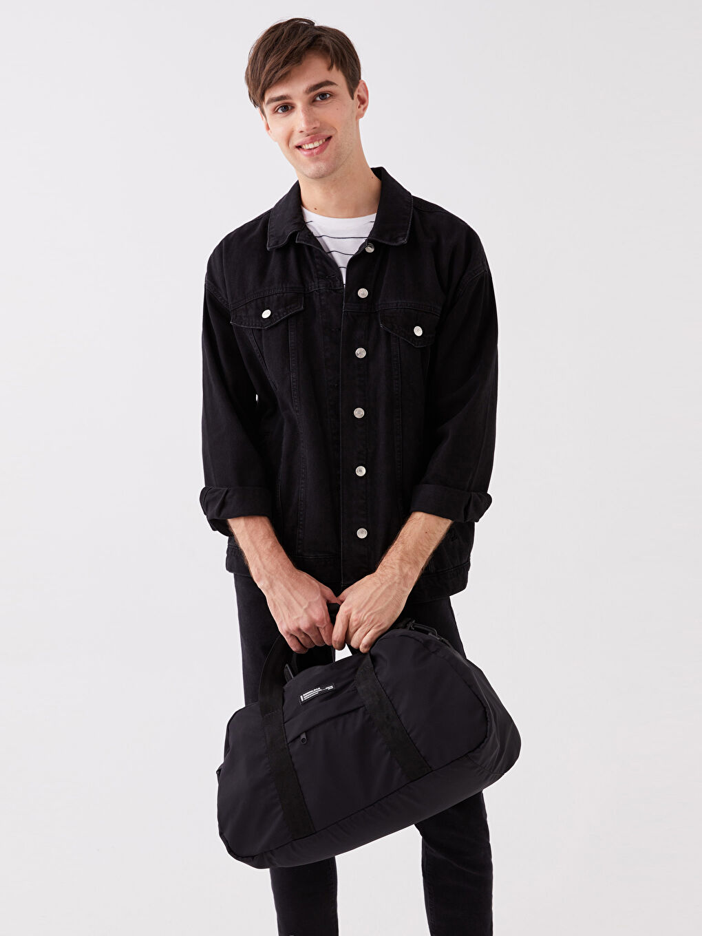 Tag Detailed Men's Sports Bag