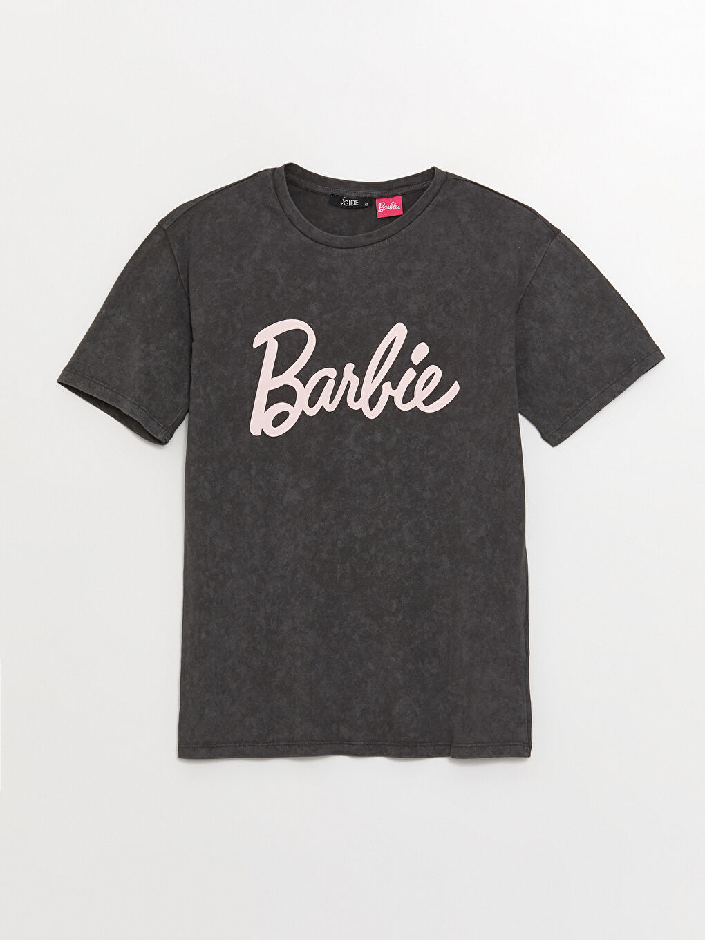 XSIDE Crew Neck Barbie Printed Short Sleeve Women's T-Shirt -S3IY99Z8-RFL