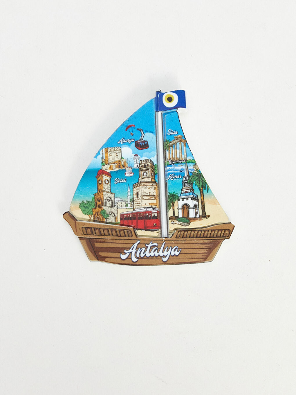 Karışık Şehir Baskılı Magnet