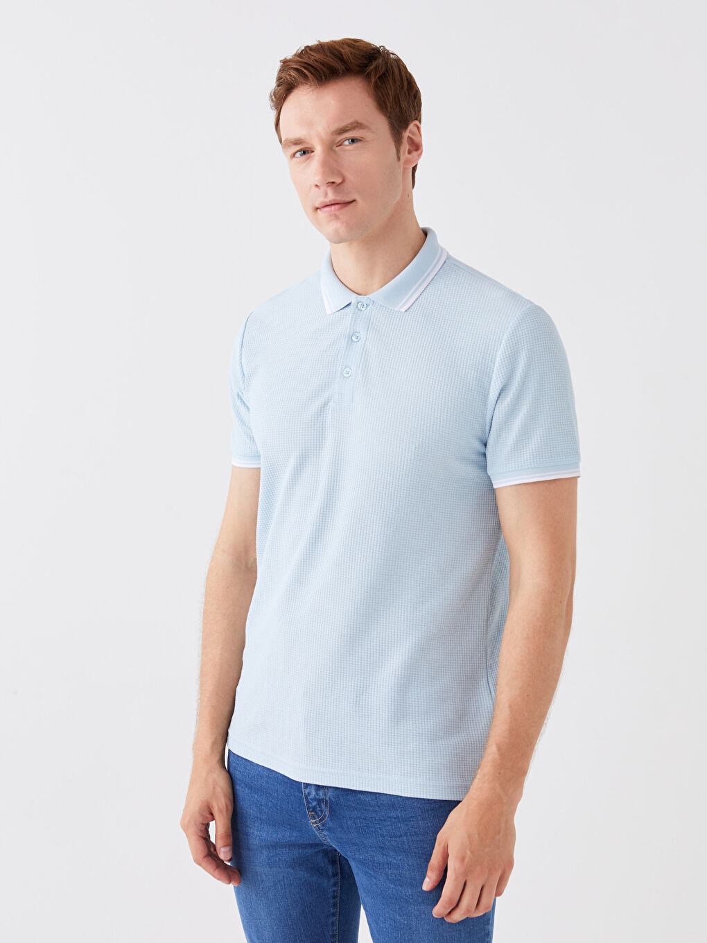 Polo Majica Kratki Rukav Pike za Muškarce